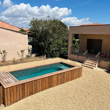 Villa Familiale Avec Piscine Hyper Centre Вальрас-Пляж Экстерьер фото